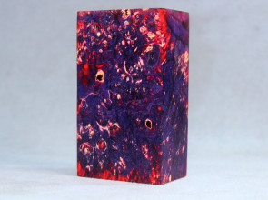 Stabilized Maple Burl Wood Mod Block